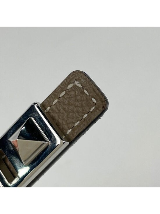 Hermes Collier de Chien Reversible Belt Leather Black